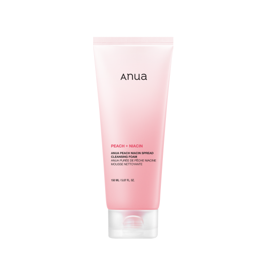 Очищающая пенка с персиком и ниацинамидом Anua Peach Niacin Spread Cleansing Foam